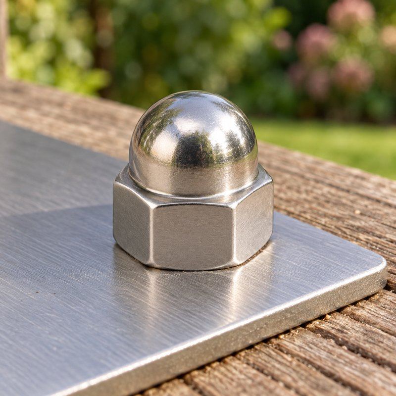 Stainless Steel Acorn Nut — WR062