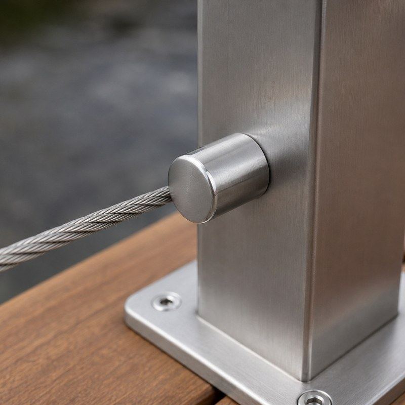 Cable Railing End Cap — WR063