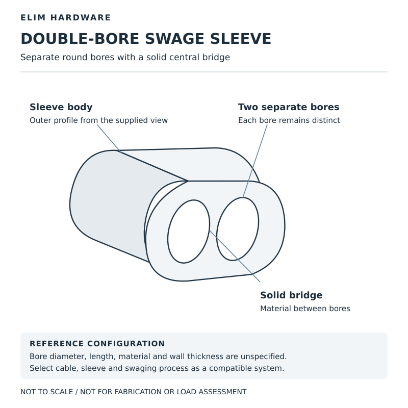 Stainless Steel Swage Sleeves — WR080