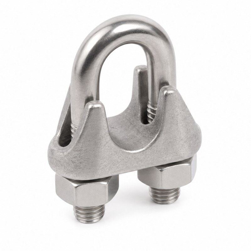 Stainless Steel Wire Rope Clamp — WR081