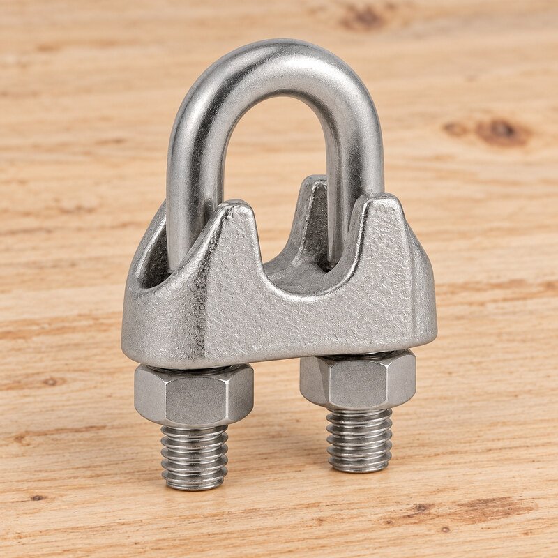 Stainless Steel Wire Rope Clamp — WR081
