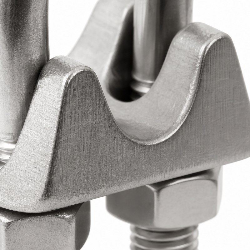 Stainless Steel Wire Rope Clamp — WR081