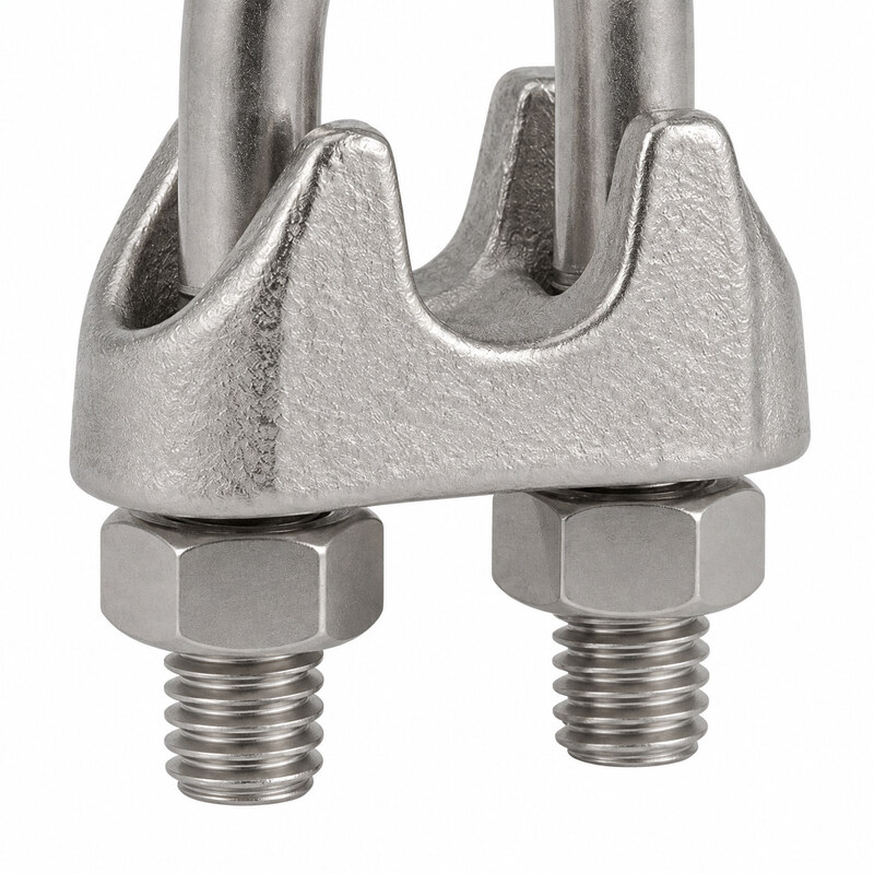 Stainless Steel Wire Rope Clamp — WR082