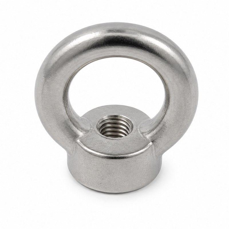 Stainless Steel Wire Rope Eye Nut — WR087