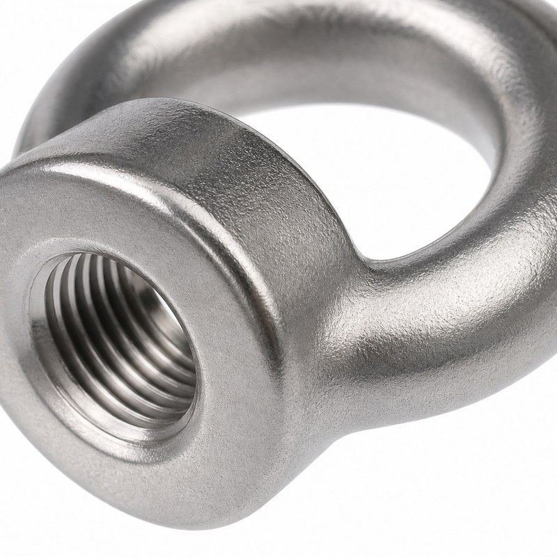 Stainless Steel Wire Rope Eye Nut — WR087