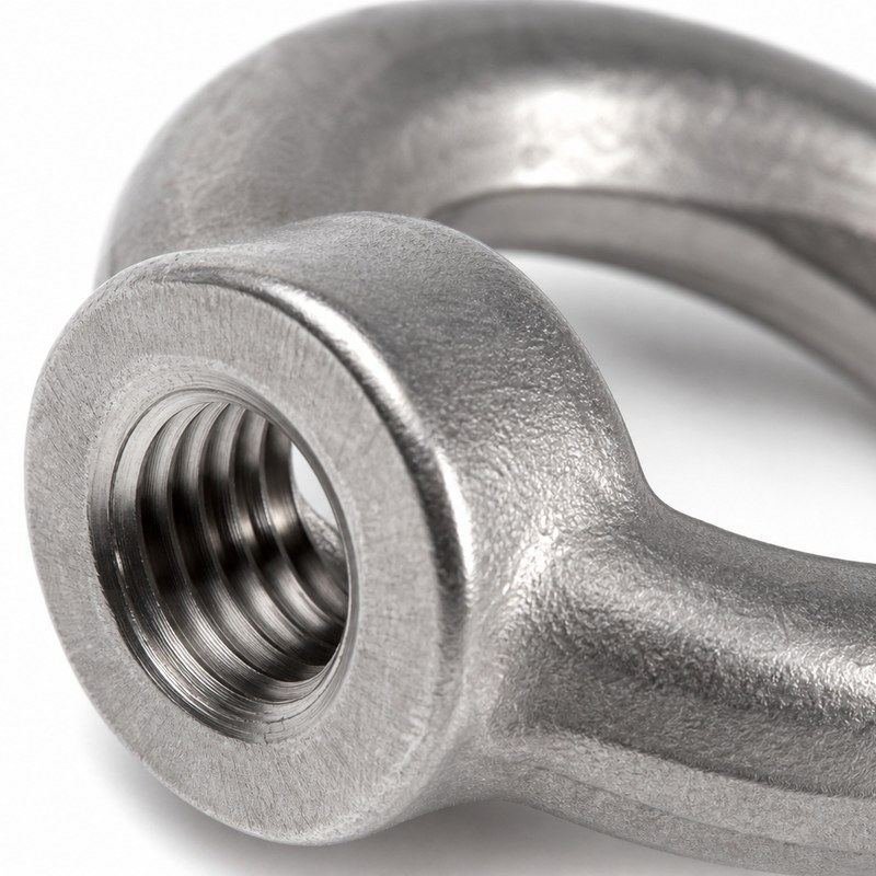 Stainless Steel Wire Rope Eye Nut — WR087