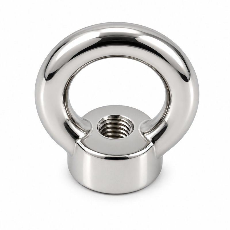 Stainless Steel Wire Rope Eye Nut — WR088