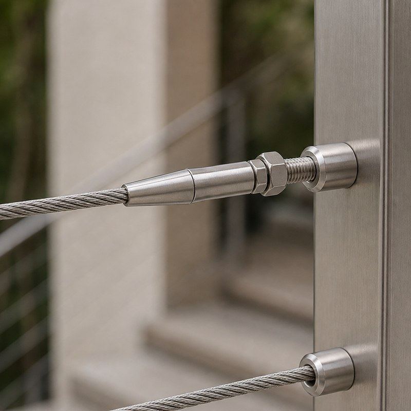 Swageless Threaded Cable Terminal