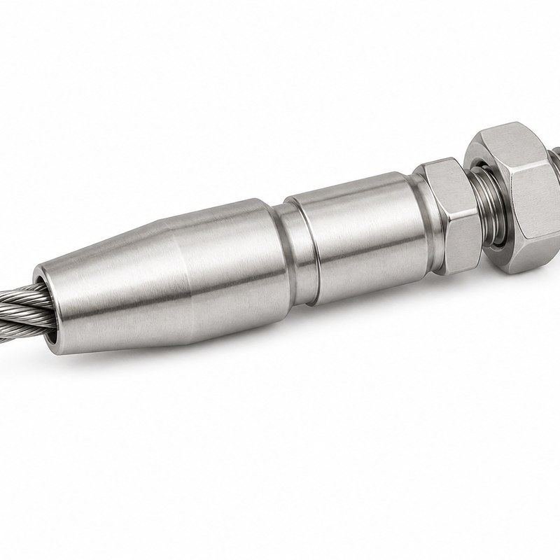 Swageless Threaded Cable Terminal